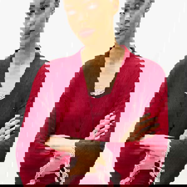 Tommy Hilfiger Tommy Hilfiger LACE KIMONO Womens Rouge