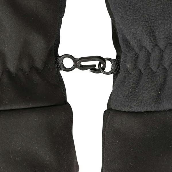 Mountain Warehouse Mens Touch Screen Softshell Gloves - Black - 