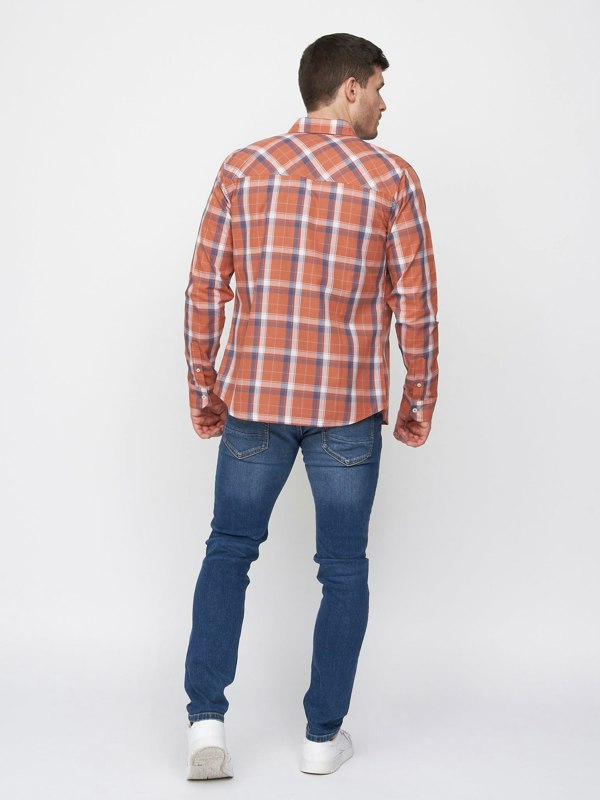 Duck and Cover Lennmore Shirt - Red Check