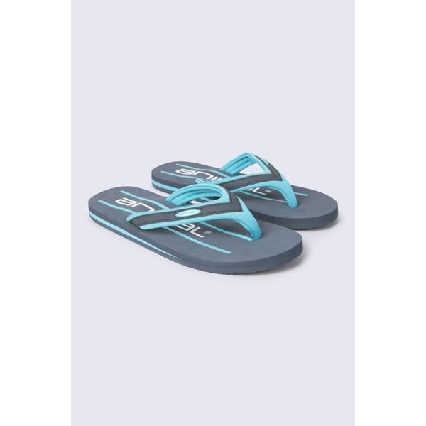Animal Mens Jekyl Recycled Flip Flops - Light Blue - 