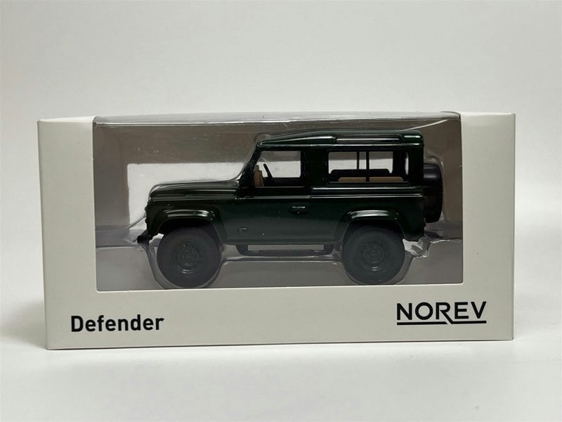 Norev Land Rover Defender 1995 Dark Green 1:43 Scale - 845108