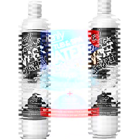 Cleenly Hot Tub & Spa Water Clarifier - Transforms Cloudy, Dull Looking Water- 1 litres