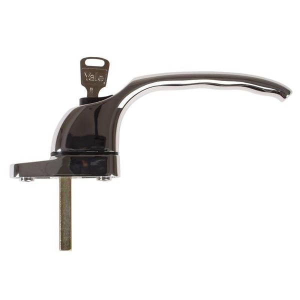 Yale Locks Pvcu Window Handle - Polished Chrome - 