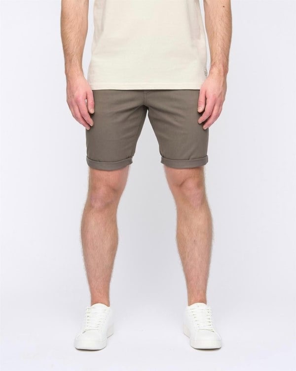 Duck and Cover Moreshore Chino Shorts Olive