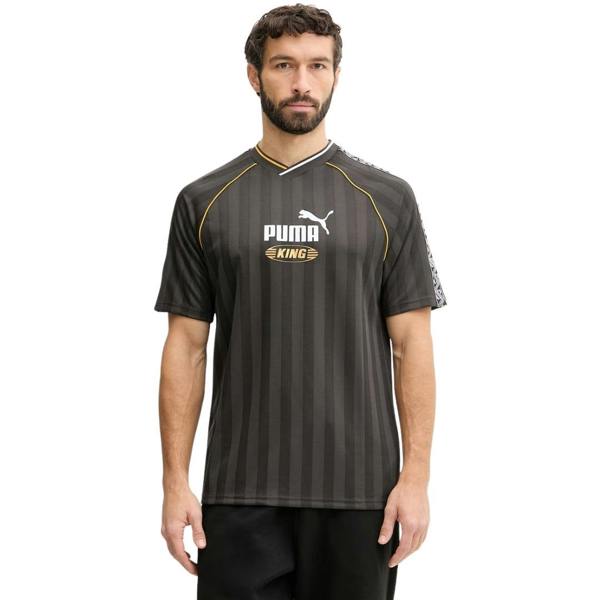 Puma Kind Relaxed Black Football Jersey Top