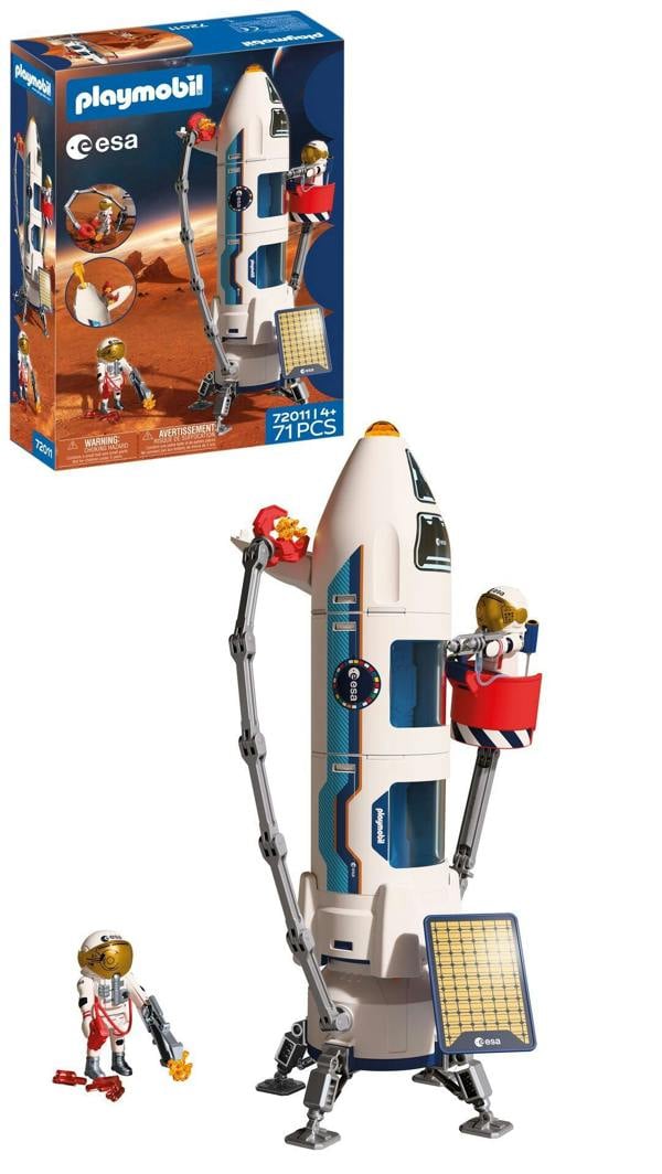 Playmobil ESA: Mars Research Rocket - 72011 Playset