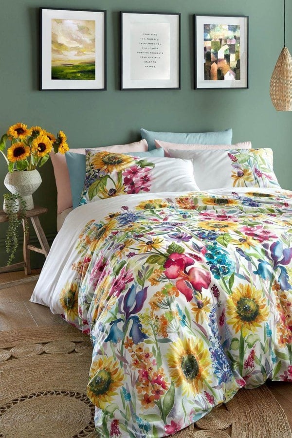 Voyage Maison Sunflower Summer Duvet Cover Set