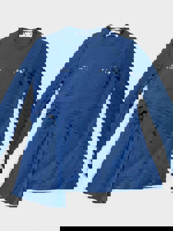Off - White Wrap Top Blue - Supplied FashionOff White