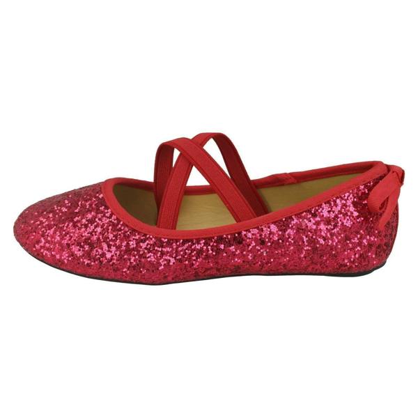 Spot On Girls Spot On Elastic Strap Ballerinas