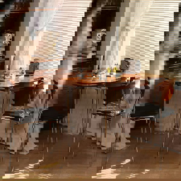 Rit Concept Tsvetkov Foldable Dining Table, Oval, Solid Wood