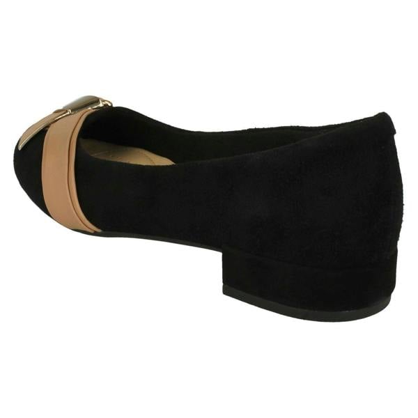 Clarks Ladies Clarks Stylish Cross Detailed Shoes Rosabella Moon
