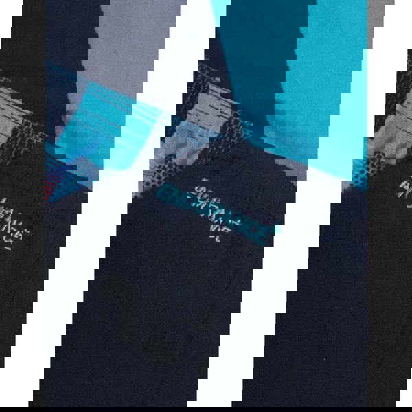 Navy blue Speedo Endurance+ Max Splice Swim Jammer with endurance+ max logo