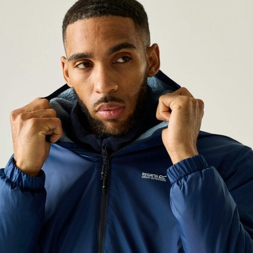 Regatta Mens Kybre Fleece Lined Jacket - Aviator Blue
