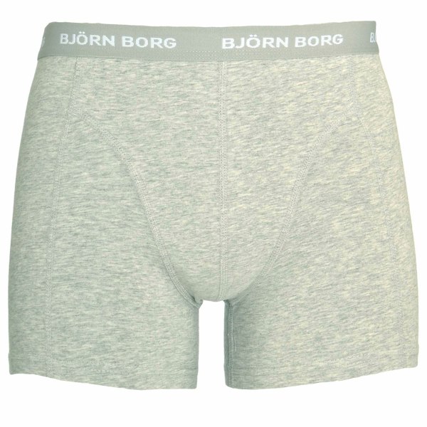 Bjorn Borg 3 Pack Shadeline Shorts, Black / Camo Print / Grey