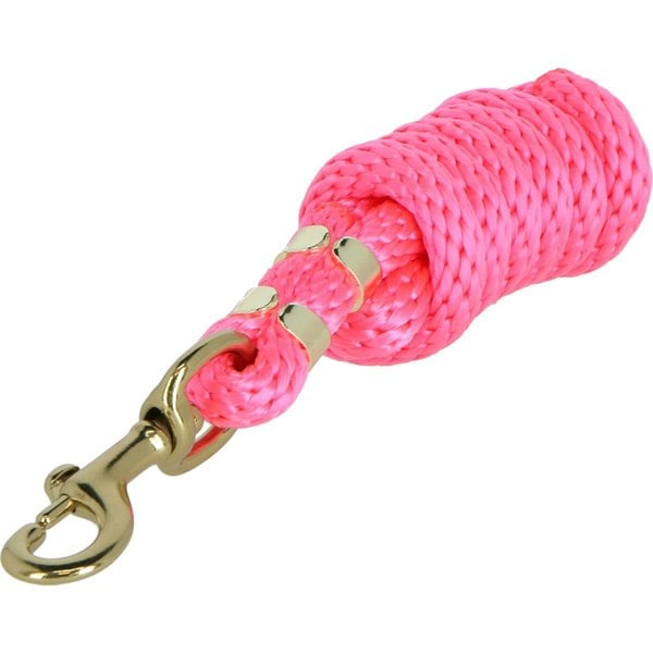 Shires Topaz Horse Lead Rope - Pink