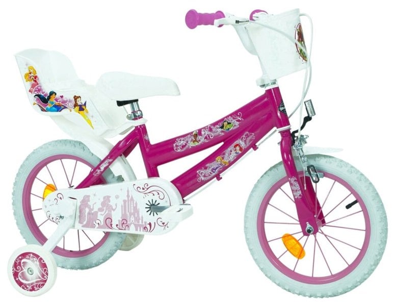 Huffy Disney Princess 14" Kids Bike - Pink/White