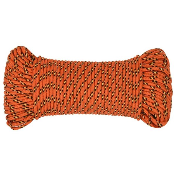 Berkfield Boat Rope Orange 3 mm 50 m Polypropylene