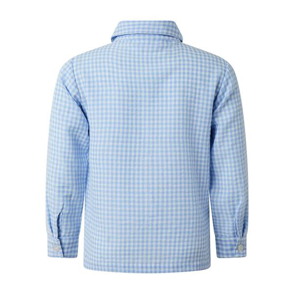 Rachel Riley Gingham Turn-up Shirt