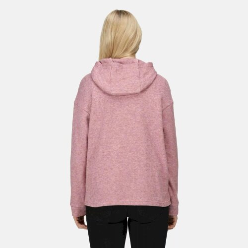Regatta Womens/Ladies Kassidy Marl Hoodie - Cabernet - Cabernet - 16 UK - 50% Viscose/25% Polyamide/25% Polyester