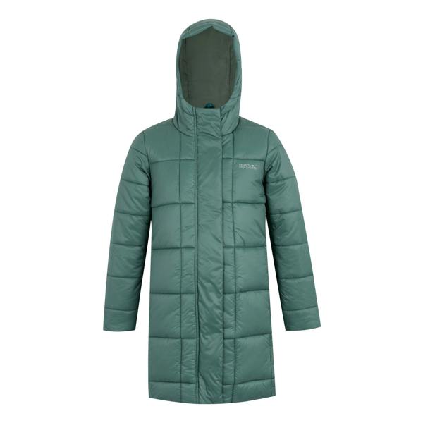 Regatta Childrens/Kids Embrie Quilted Padded Jacket - Spruce Green - 