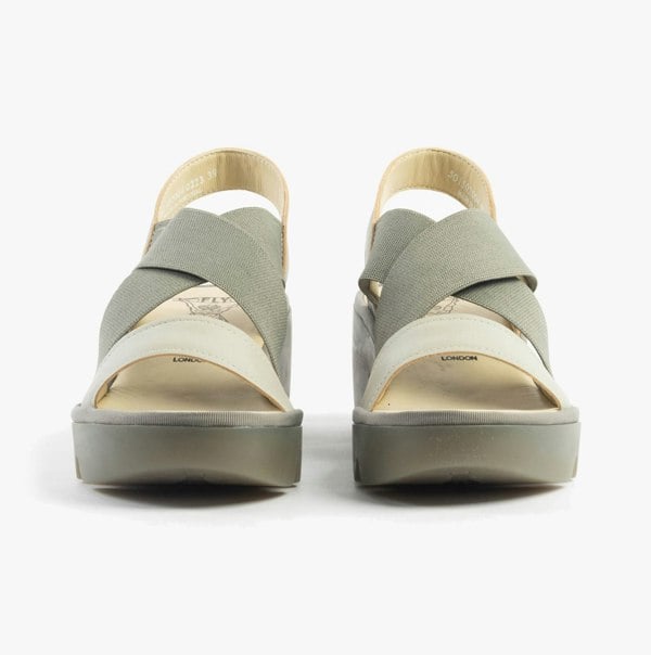 Fly London TAJI502FLY Womens Sandals Silver