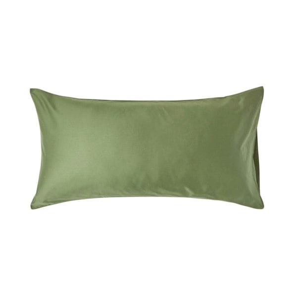 HOMESCAPES Organic 400 TC Egyptian Cotton Sateen Housewife Pillowcase, King Size