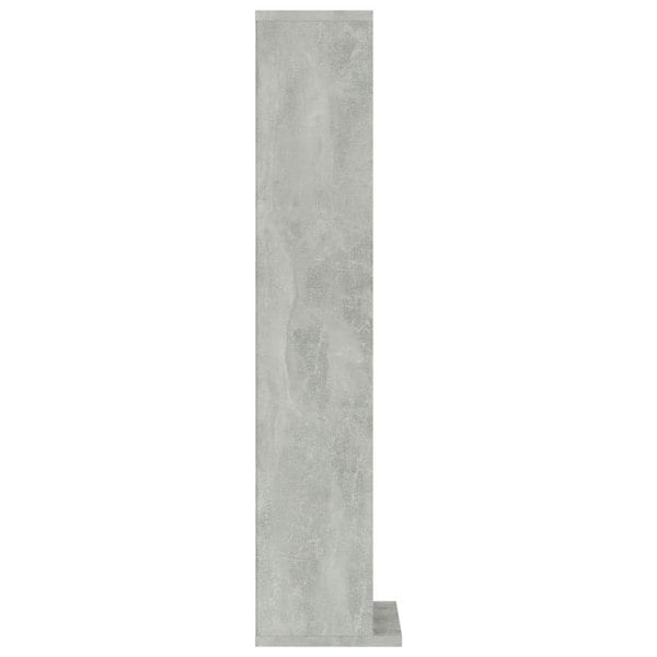 Berkfield CD Cabinet Concrete Grey 21x20x88 cm Engineered Wood
