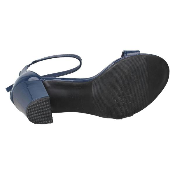 Anne Michelle Ladies Anne Michelle Block Heel Wide Fit Sandals F12053