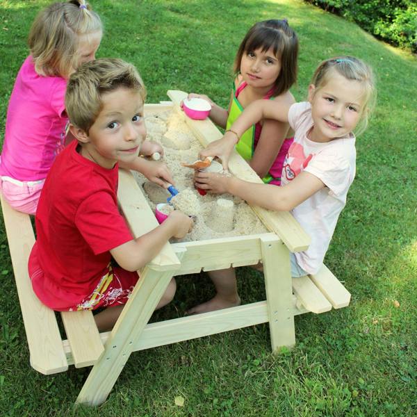 Soulet Childrens Picnic Table with Sandpit