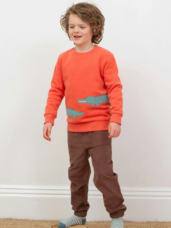 Kite Boys Organic Captain Croc Sweatshirt