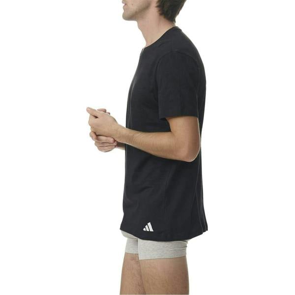 Adidas Mens T-Shirt (Pack of 3) - Black - 