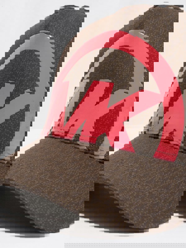 Michael Kors Girls Logo Cap in Brown