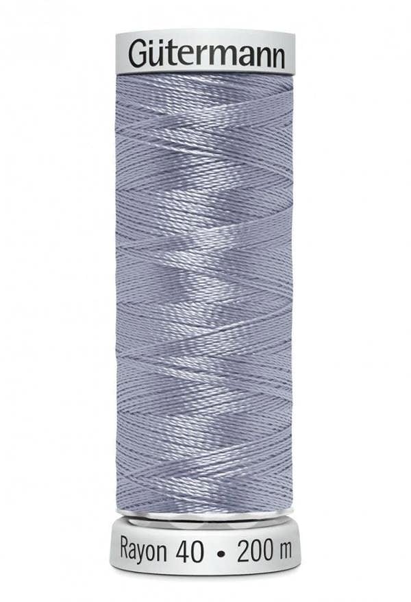 Gutermann No 40 Sulky Rayon Embroidery Thread 200m Rayon Thread Suitable For Embroidery