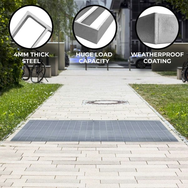 Monstershop Galvanised Grating - 1100mm x 1000mm