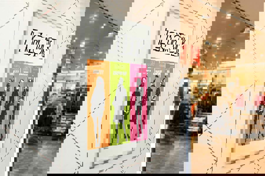 Durable Aluminium Snap Frame Retail Clip Poster Holder Notice Board | A1