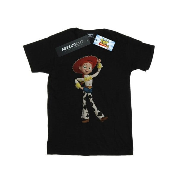 Disney Girls Toy Story Jessie Pose Cotton T-Shirt - Black