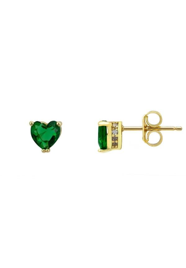 Push backing of the earrings.