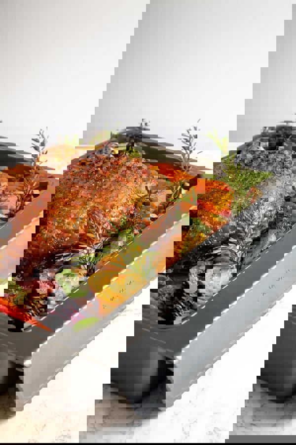 MasterClass Smart Stack Non-Stick 41cm x 33cm Roasting Tin