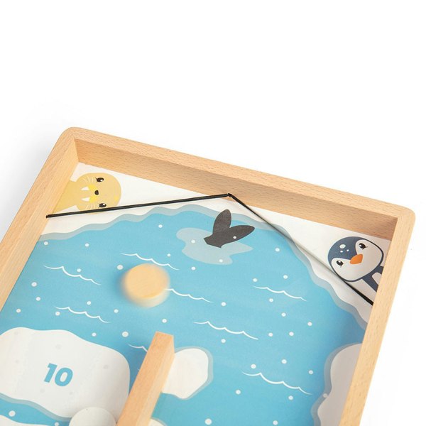 Bigjigs Toys Wooden Ice Puck Game