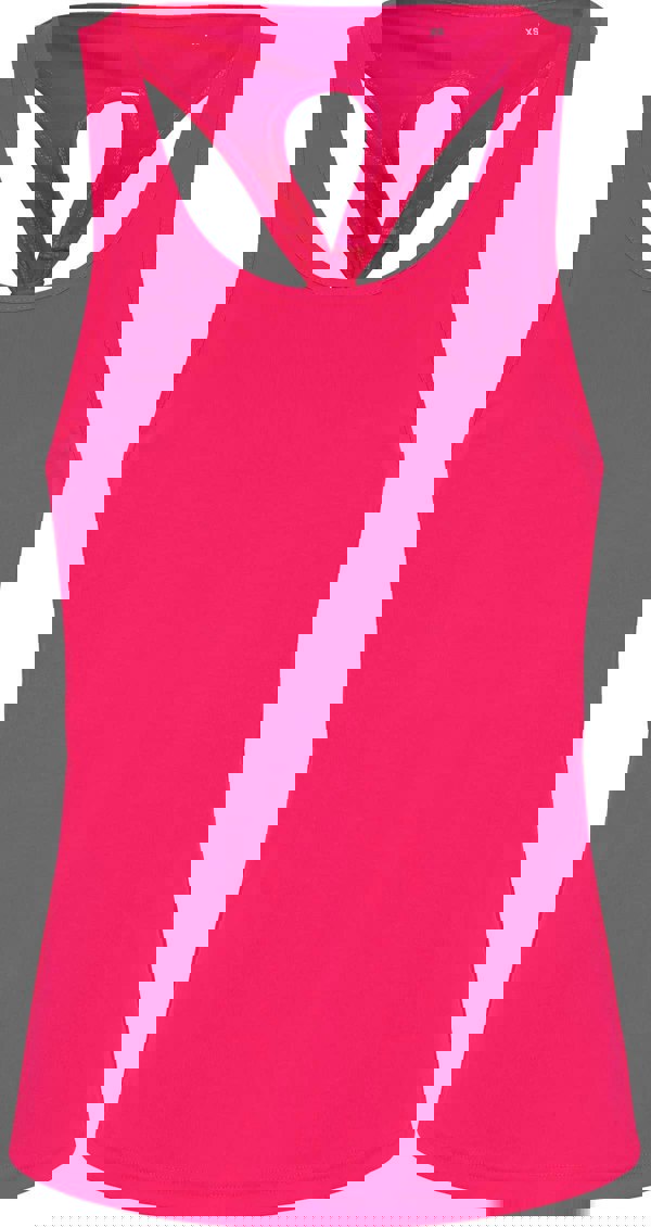 TriDri Women's TriDri Tech Yoga Knot Back Performance Tank {TR042}