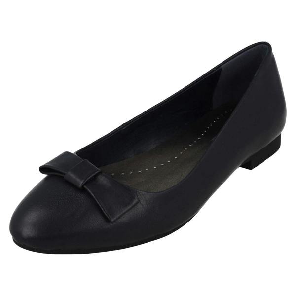 Leather Collection Ladies Leather Collection Flat Shoes