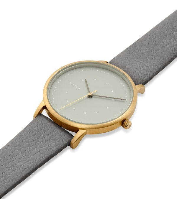 Votch Gold and Slate Grey with Grey Watch | Lyka