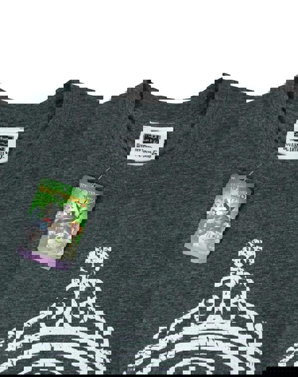 Hotel Transylvania Mens Grey Logo Short Sleeved T-Shirt