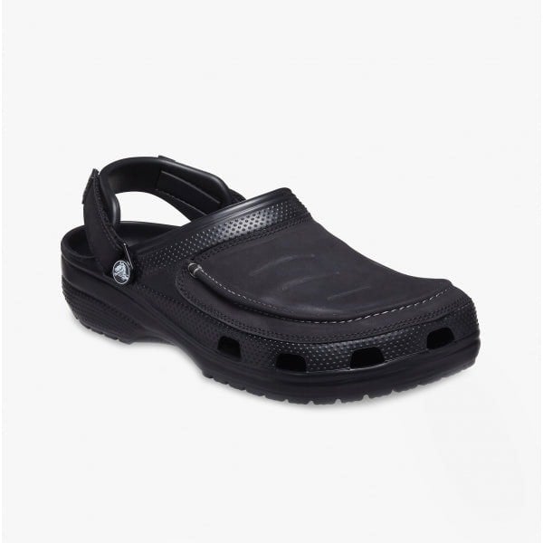 Crocs 207142-001 YUKON VISTA II Mens Clogs Black