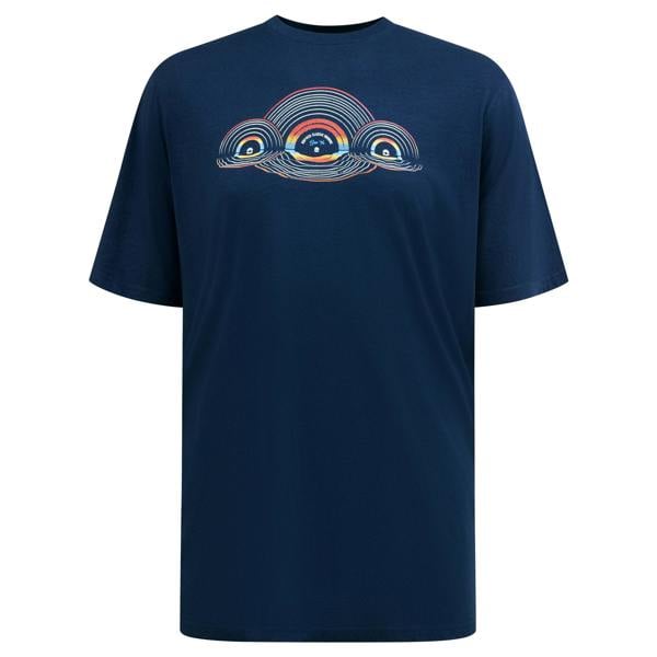 Duke Mens D555 Cheltenham Record Reflection Kingsize T-Shirt - French Navy - 