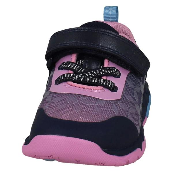 Clarks Girls Clarks Snowflake Detail Casual Trainers Tidal Trail