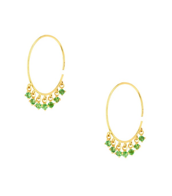 Hafeez Jewellery Nath Emerald Earrings