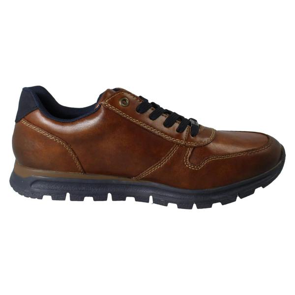 Rieker Mens Rieker Zip Detailed Extra Wide Lace Up Shoes B0513
