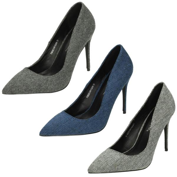 Anne Michelle Ladies Anne Michelle Court Shoes