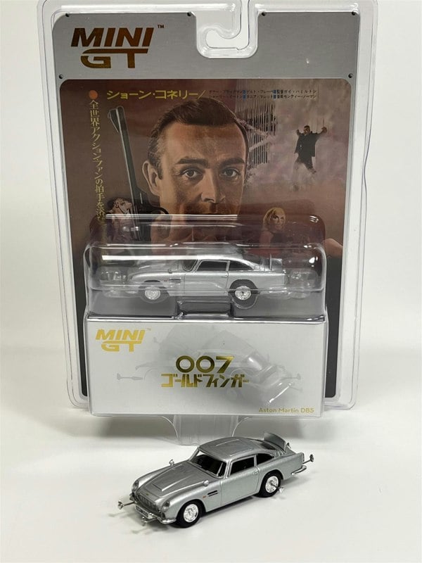 Mini GT James Bond 007 Goldfinger Aston Martin DB5 Japanese Version 1:64 Mini GT MGT00900-007J